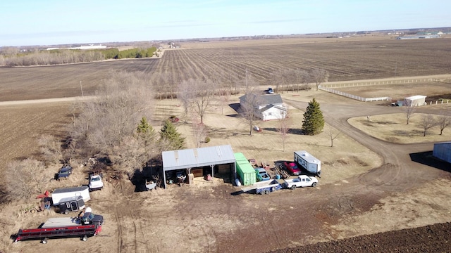 40749 Greencrest Rd, Crow River Twp, MN 56312 - drone / aerial view with a rural view