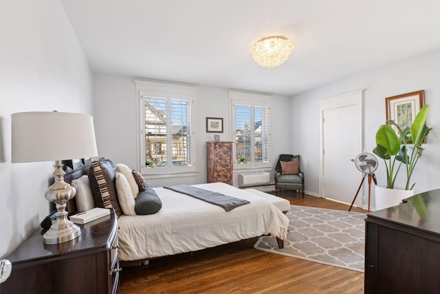 1801 Fremont Ave S Unit 101, Minneapolis, MN 55403 - bedroom featuring wood finished floors and baseboards