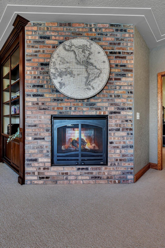 3202 Riviera Rd, Sartell, MN 56377 - details featuring baseboards and carpet flooring