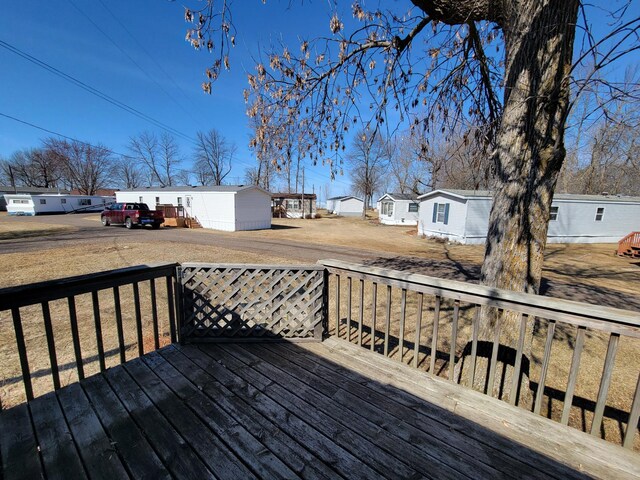 view of deck