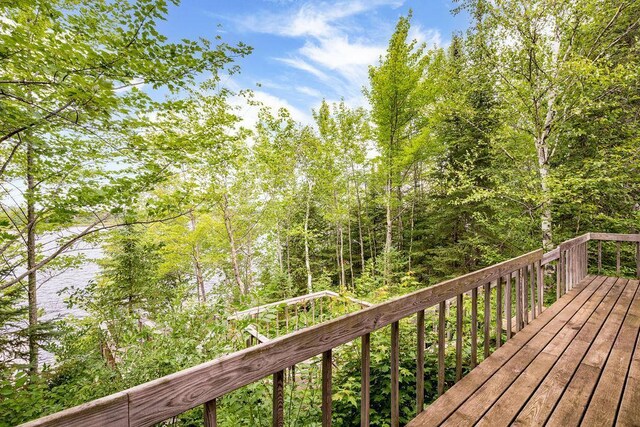 view of deck