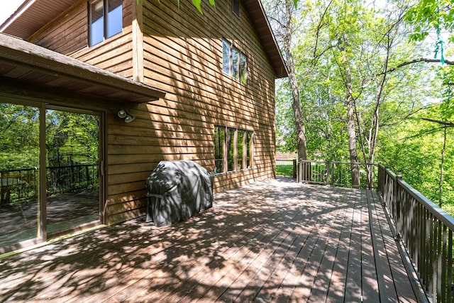 27192 237th Ave SW, Crookston Twp, MN 56716 - deck with area for grilling