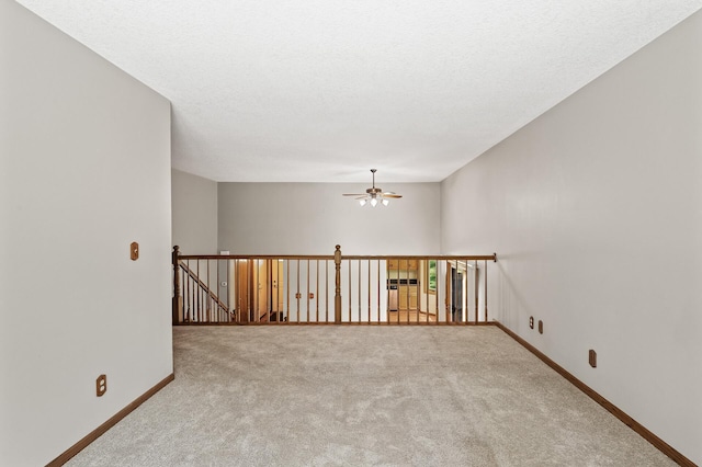 13838 Glendale Trl, Savage, MN 55378 - empty room featuring carpet floors, ceiling fan, and baseboards