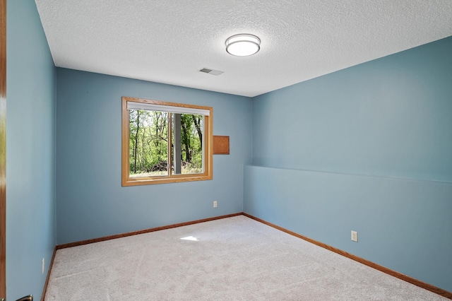 13838 Glendale Trl, Savage, MN 55378 - spare room featuring carpet flooring, a textured ceiling, and baseboards