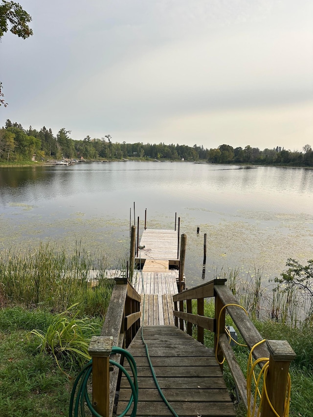 1778 Wabanica Bay Dr NW, Baudette, MN 56623 - dock area with a water view