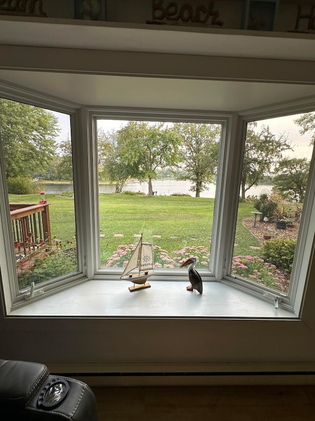 1778 Wabanica Bay Dr NW, Baudette, MN 56623 - details featuring a water view