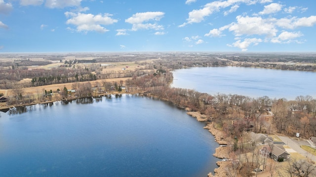 575 Elins Lake Rd SE, Cambridge, MN 55008 - bird's eye view of a nearby body of water