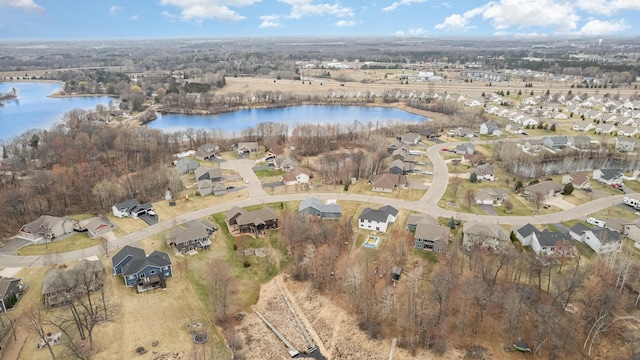 575 Elins Lake Rd SE, Cambridge, MN 55008 - view of property location featuring a large body of water and nearby suburban area