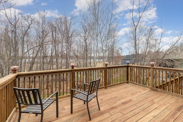 575 Elins Lake Rd SE, Cambridge, MN 55008 - view of deck
