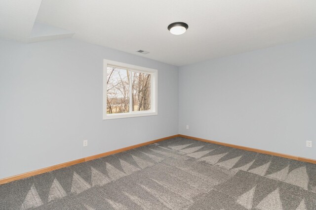 575 Elins Lake Rd SE, Cambridge, MN 55008 - spare room featuring carpet and baseboards