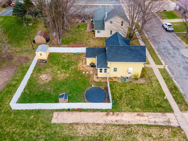 drone / aerial view
