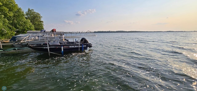 44629 Bear Trl, Lida Twp, MN 56572 - dock with a water view