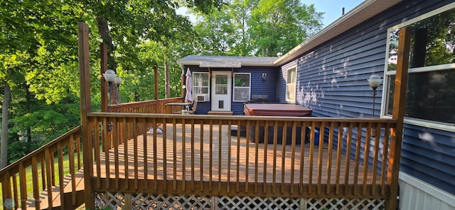 44629 Bear Trl, Lida Twp, MN 56572 - view of deck