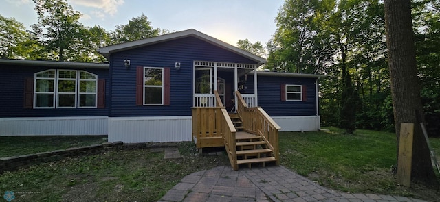 44629 Bear Trl, Lida Twp, MN 56572 - view of front of property featuring a front yard