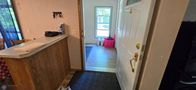 44629 Bear Trl, Lida Twp, MN 56572 - hallway featuring baseboards