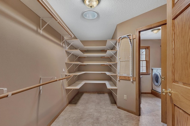 12114 260th St, Saint Cloud, MN 56301 - walk in closet featuring washer / dryer