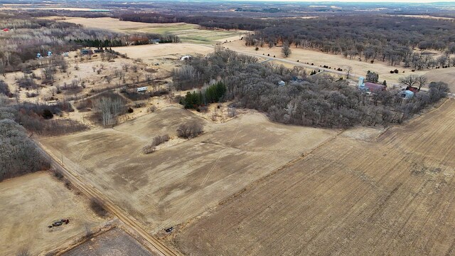 12114 260th St, Saint Cloud, MN 56301 - aerial view of property's location featuring rural landscape