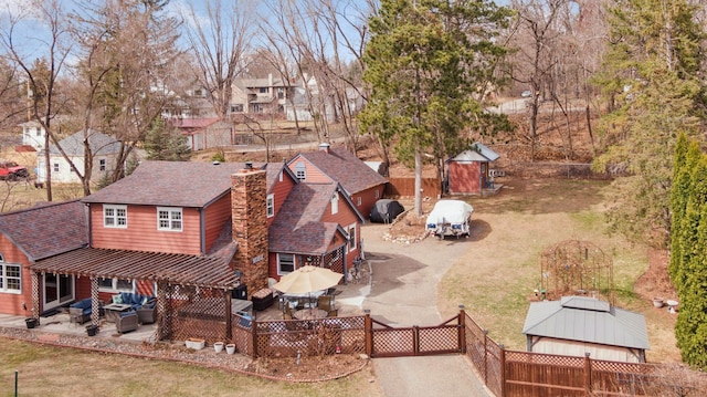 709 Riverside Dr N, North Hudson, WI 54016 - birds eye view of property