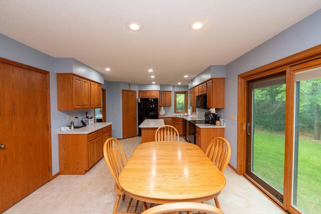 19988 Quentin Ave, Ravenna Twp, MN 55033 - dining space with plenty of natural light, recessed lighting, and light flooring
