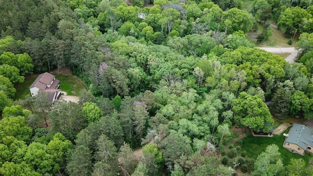 19988 Quentin Ave, Ravenna Twp, MN 55033 - aerial view of property's location with a heavily wooded area