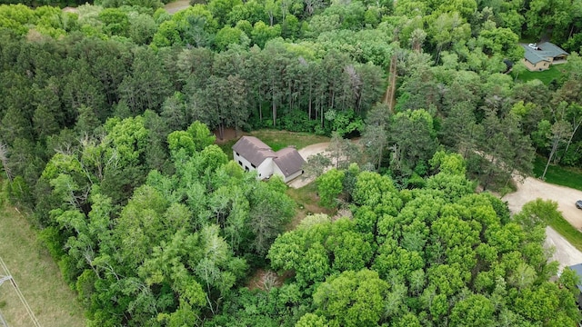 19988 Quentin Ave, Ravenna Twp, MN 55033 - aerial view of property's location featuring a heavily wooded area