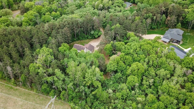 19988 Quentin Ave, Ravenna Twp, MN 55033 - aerial overview of property's location featuring a forest