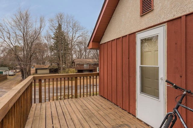 deck featuring visible vents