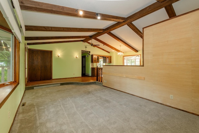 1002 11th Ave W, Alexandria, MN 56308 - empty room featuring a chandelier and carpet floors