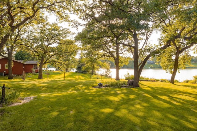 1002 11th Ave W, Alexandria, MN 56308 - view of green lawn with a water view