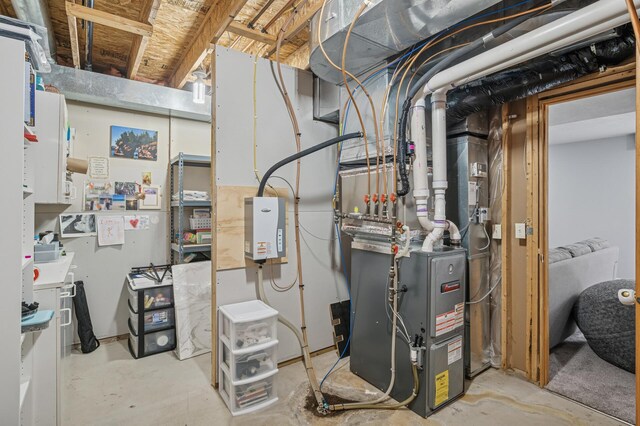 utilities with heating unit