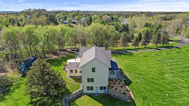 aerial view