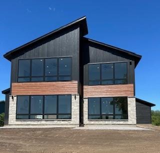 view of back of property