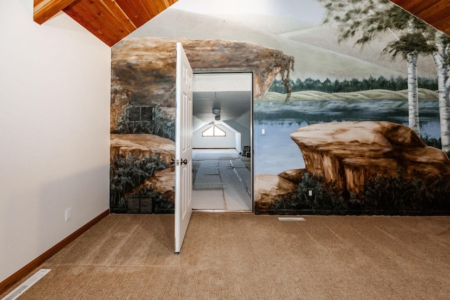 15671 Wermager Beach Rd, Lake Park, MN 56554 - interior space with carpet and baseboards