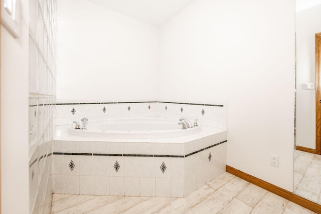 15671 Wermager Beach Rd, Lake Park, MN 56554 - full bath featuring a garden tub and baseboards