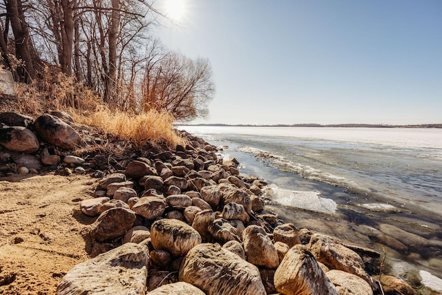 15671 Wermager Beach Rd, Lake Park, MN 56554 - water view with nearby beach
