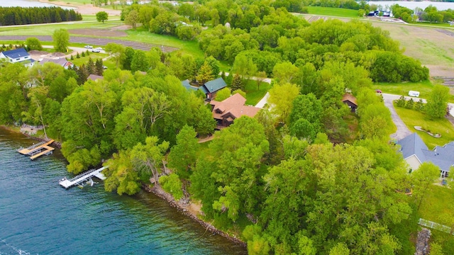 15671 Wermager Beach Rd, Lake Park, MN 56554 - drone / aerial view of a nearby body of water
