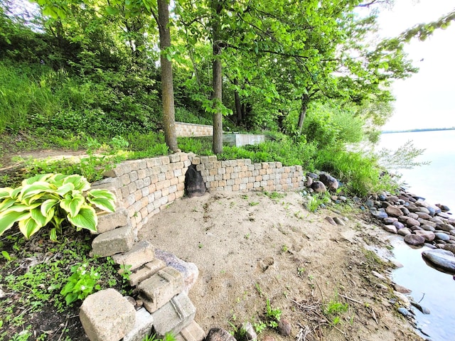15671 Wermager Beach Rd, Lake Park, MN 56554 - view of yard featuring a water view
