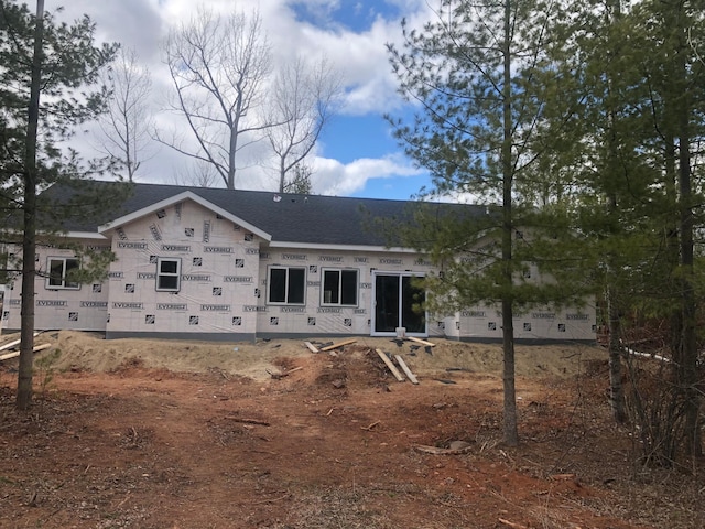 113 Birch Ln, Coleraine, MN 55722 - rear view of house with roof with shingles