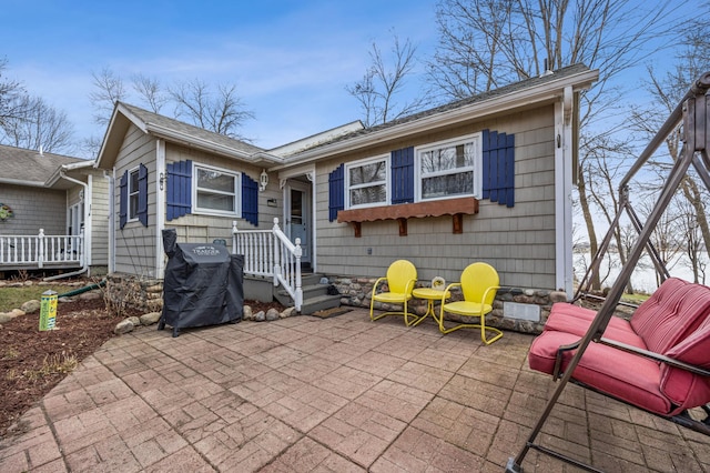 32331 Loon Dr, Candor Twp, MN 56587 - view of front of property with a patio