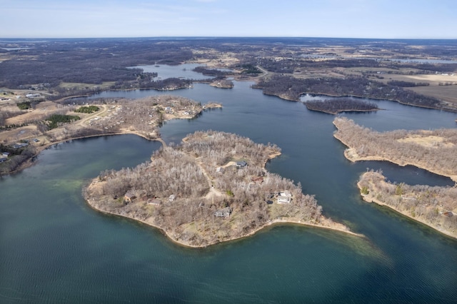 32331 Loon Dr, Candor Twp, MN 56587 - aerial view of property and surrounding area with a nearby body of water