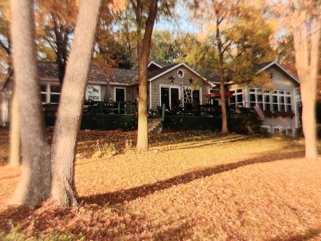 32331 Loon Dr, Candor Twp, MN 56587 - single story home featuring a deck