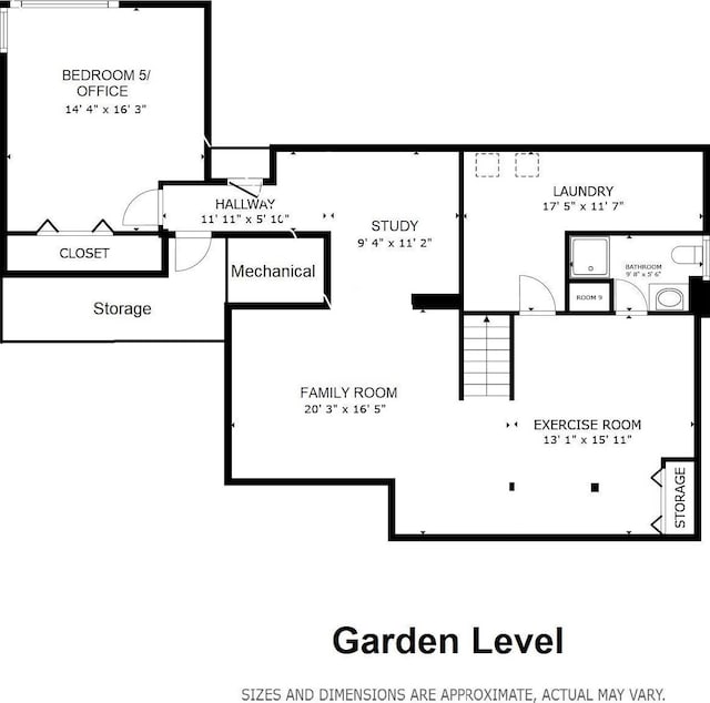 5427 Twin Lake Blvd E, Brooklyn Center, MN 55429 - floor plan / room layout