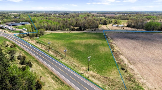 15535 375th St, Amador Twp, MN 55084 - view of rural area with property parcel outlined