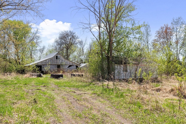 15535 375th St, Amador Twp, MN 55084 - view of yard with a barn and an outbuilding