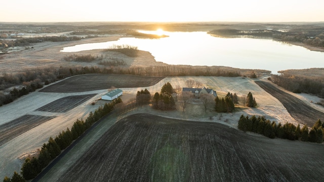 2300 County Road 92, Minnetrista, MN 55359 - drone / aerial view with a water view