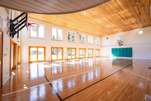 2300 County Road 92, Minnetrista, MN 55359 - view of sport court featuring basketball hoop and plenty of natural light