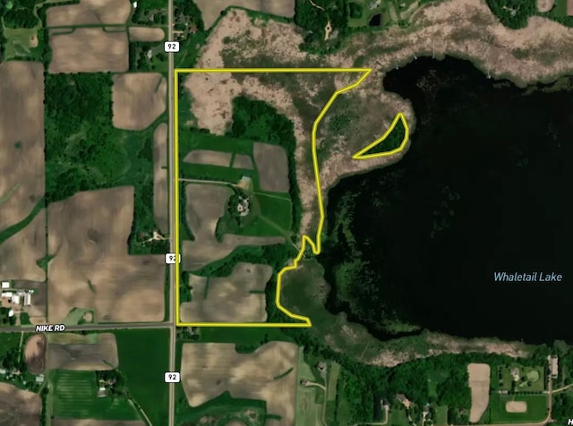 2300 County Road 92, Minnetrista, MN 55359 - map / location with property parcel outlined
