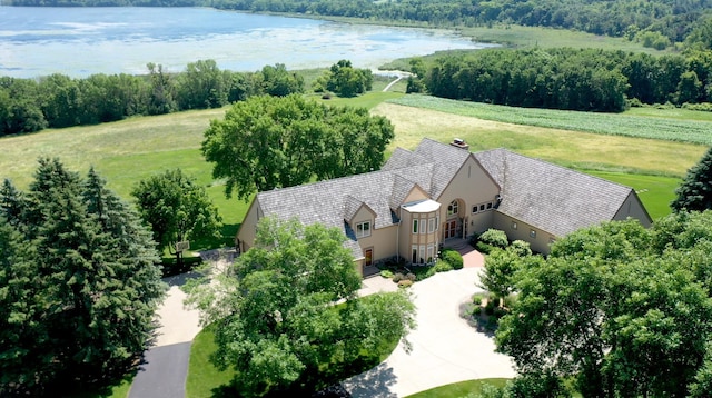 2300 County Road 92, Minnetrista, MN 55359 - view from above of property with a nearby body of water