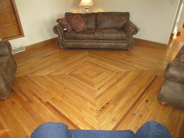 living room with baseboards