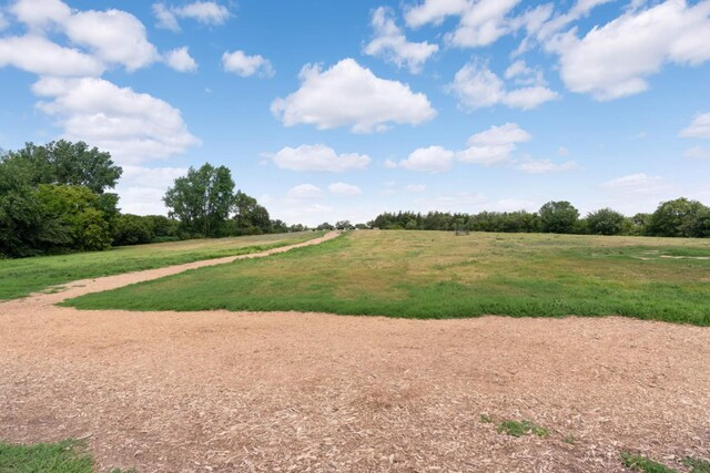 view of undeveloped land featuring rural landscape